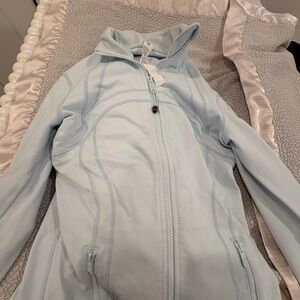Lululemon Athletica Blue Fitted Zippered Hoodie